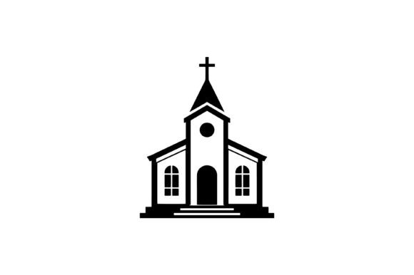 Christian Church Building Silhouette Ico Review for Real Projects