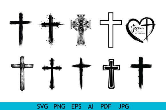 Christian Cross Symbols Vector Bundle Review for Real Projects