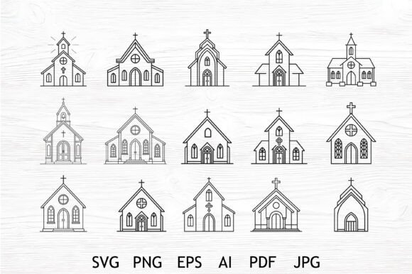Church Chapel Line Icon Bundle Review: Practical for Real Projects
