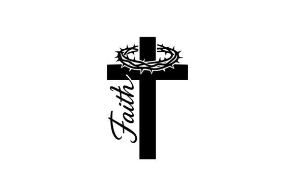 Faith Cross Crown Christian Symbol Embroidery Design Review