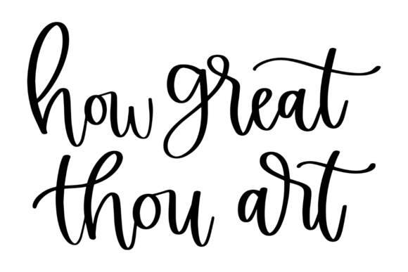 How Great Thou Art: A Timeless Embroidery Design for Heartfelt Projects