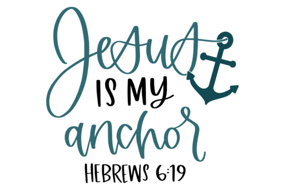Jesus Is My Anchor Bible Verse Embroidery Design Review