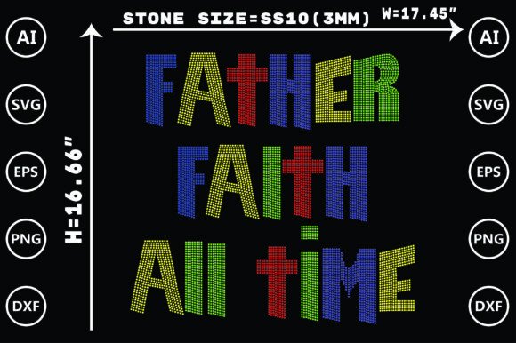 Ready Design Faith Rhinestone Templates for Real Projects