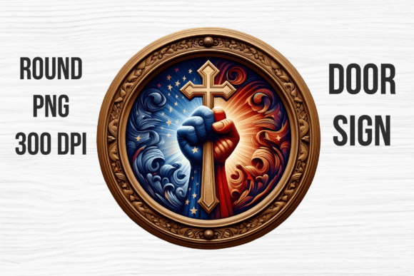 Reviewing the Faith American Flag Cross Door Sign for Real Projects