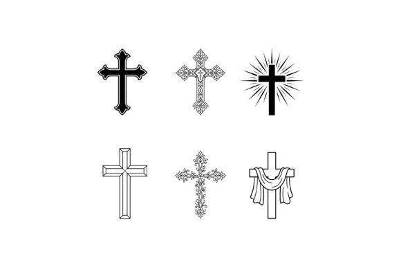 Sacred Christian Cross Symbol Collection: A Designer’s Perspective