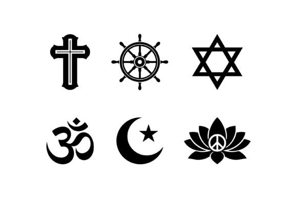 World Religion Symbol Icon Set Review for Real Embroidery Projects